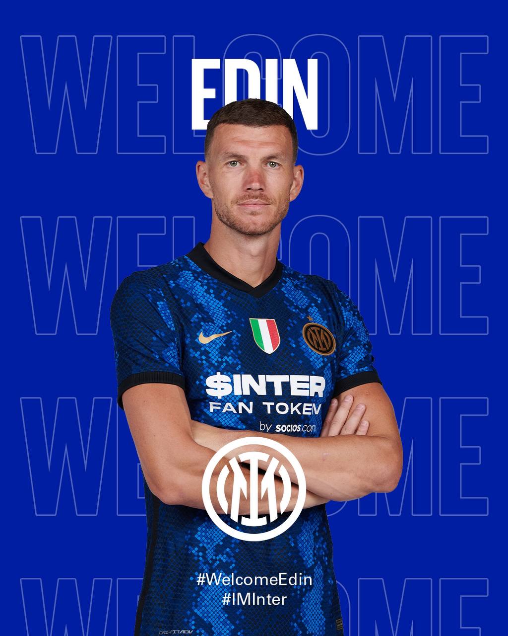 Internazionale oficializa Edin Dzeko - PortalEsportivo.net