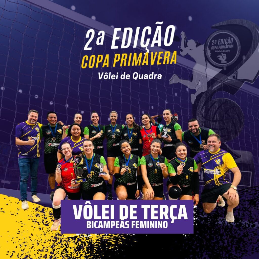 volei de terça campeão